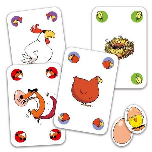 Djeco Card Game Piou Piou