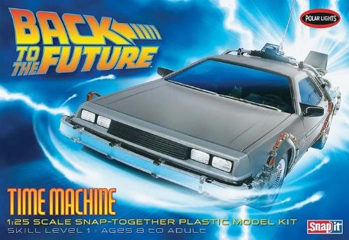 Model Back To The Future Time Machine - Delorian
