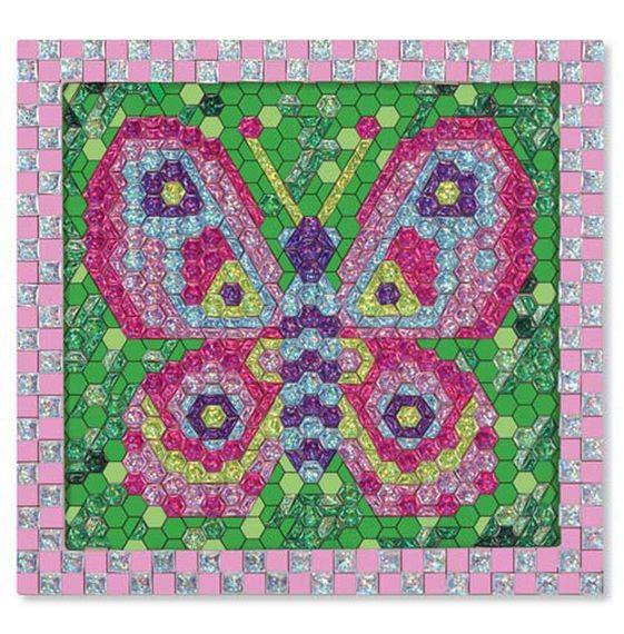 Melissa & Doug Shiny Mosaic Butterfly