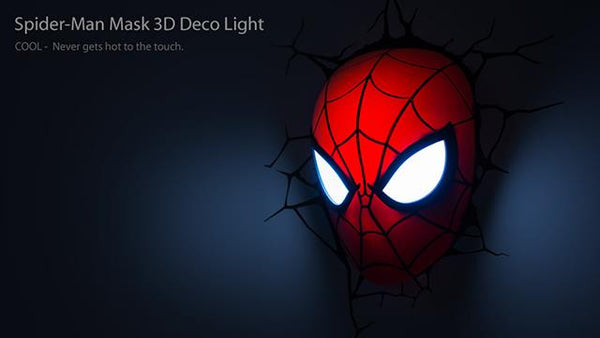 Marvel Spider-Man Head Night Light
