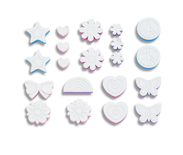 Melissa & Doug Mess-Free Glitter Foam Beads