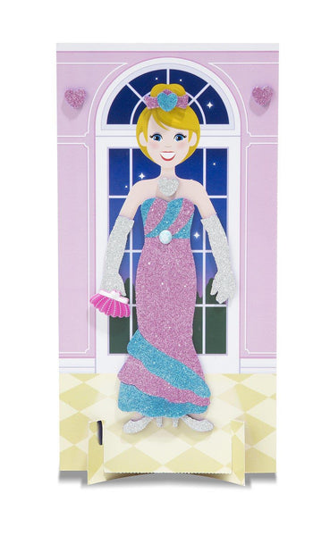 Melissa & Doug Mess-Free Glitter Fancy Party Fashions