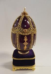 Goose Egg Jewelry Box with Music
