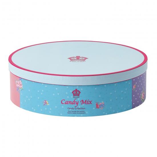 Candy Mix Tea Cups & Saucers (Set of 4)