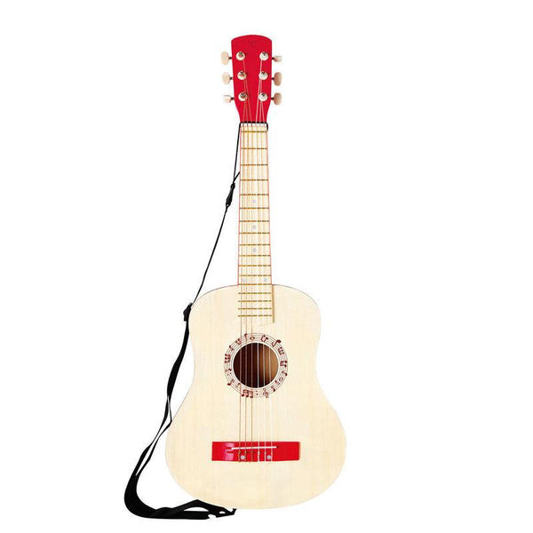 Hape Vibrant Red Guitar