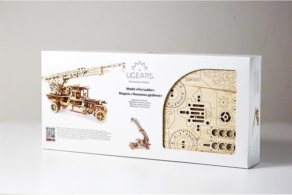 Ugears Model Fire Truck "Fire Ladder"