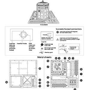 Doctor Who Tardis Metal 3D Model