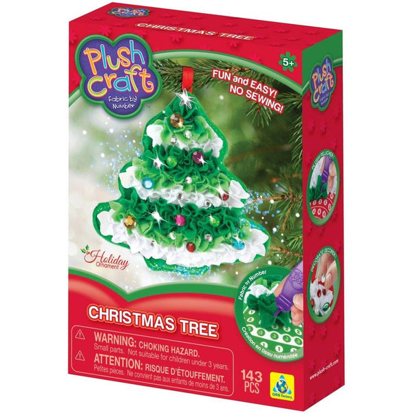 Plush Craft Christmas Tree