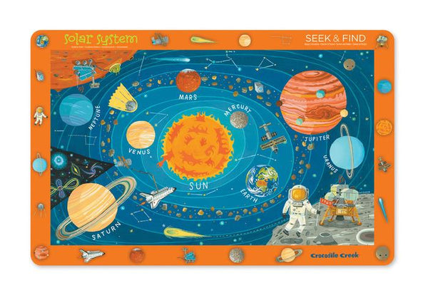 Crocodile Creek Placemat Solar System