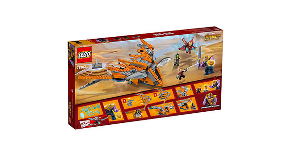 Lego Disney Marvel Avengers Super Heroes Thanos Ultimate Battle - 76107