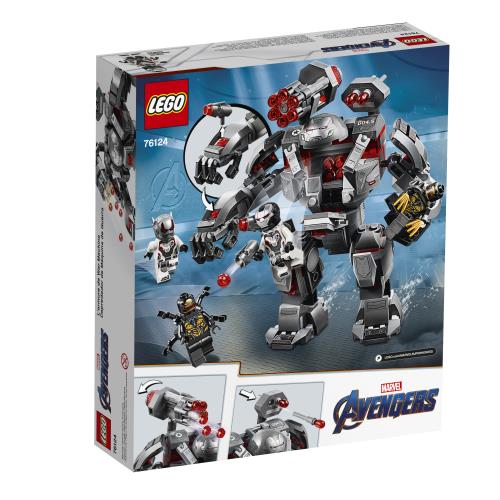 Lego Disney Marvel Avengers War Machine Buster - 76124