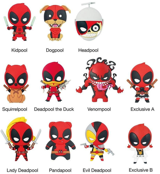 Marvel Deadpool Foam Keyring