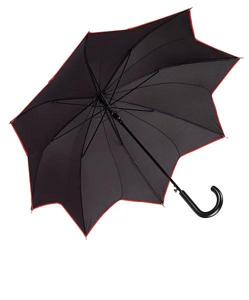 Galleria Swirl Umbrella Black/Red