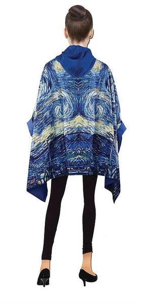 Galleria RainCape Van Gogh Starry Night