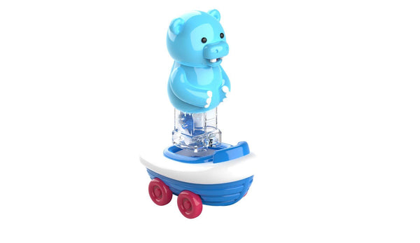 Educational Insights Zoomigos Hippo With Rowboat Zoomer