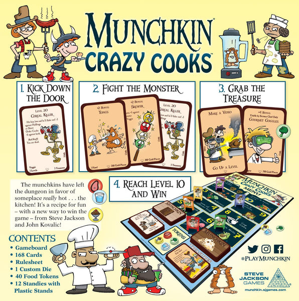 Munchkin Crazy Cooks