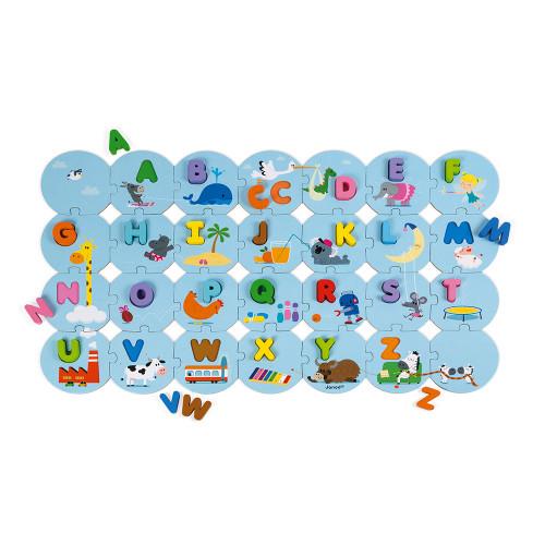 Janod Puzzle Learn the Alphabet (French)