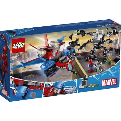 Lego Disney Marvel Spider-Man Spiderjet Vs. Venom Mech - 76150