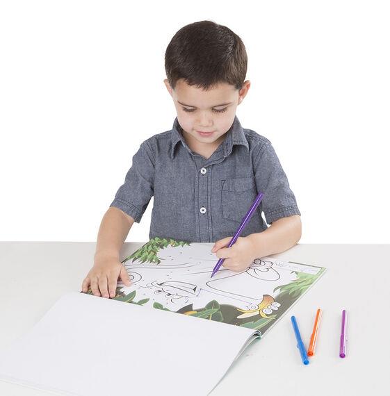Melissa & Doug Dot to Dot Wild Animals