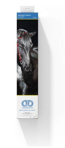 Diamond Dotz Poster Midnight Stallion