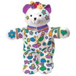 Alex Color and Cuddle Washable Plush Bear