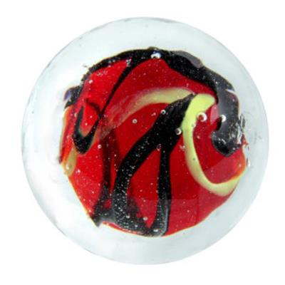 House of Marbles Handmade Celebration (Red) 25mm