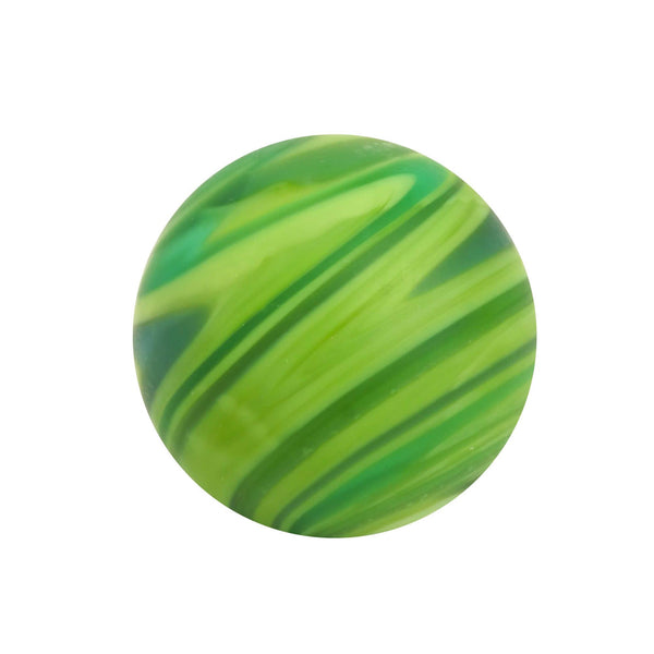 House of Marbles Handmade Sandstorm (Green) 22mm