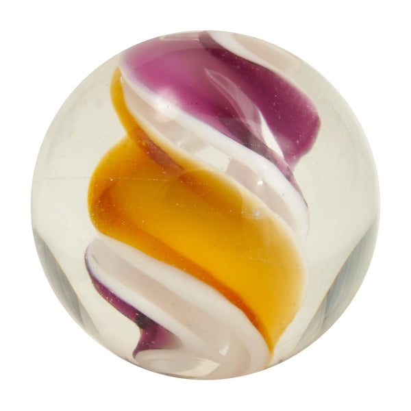 House of Marbles Handmade Helter Skelter (Pink, Orange, White) 22mm