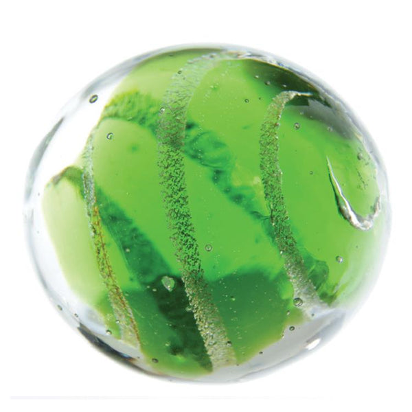 House of Marbles Handmade Jetstream (Green) 25mm