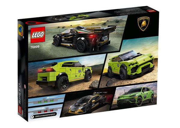 Lego Speed Champions Lamborghini Urus ST-X and Lamborghini Huracan Super Trofeo EVO - 76899
