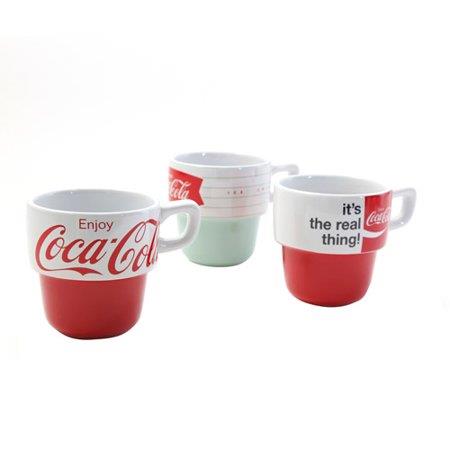 Coca-Cola Stacking Cup - It's The Real Thing / Tasses empilables - C'est la vraie affaire!