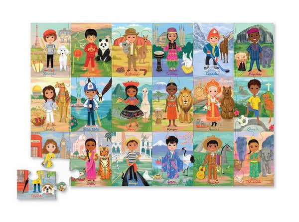 Crocodile Creek Puzzle Children Of The World (36pcs)