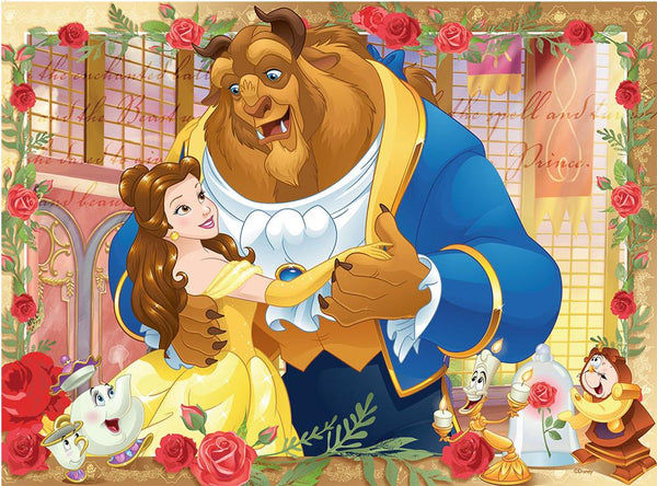 Disney Beauty and the Beast Ravensburger Puzzle Belle and Beast (100pcs)