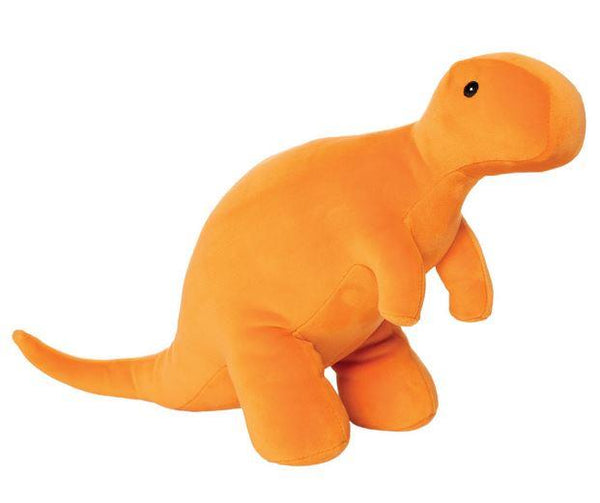 Manhattan Toy Velveteen Dino T-Rex - Growly (Orange)