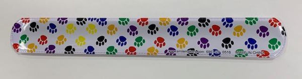 Slap Bracelet Rainbow Paws