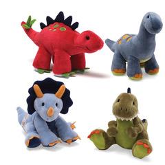 Gund Plush Animal Chatter Aaah! Dinosaurs (Triceratops)