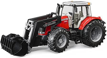 Bruder Massey Ferguson 7600 with Frontloader Truck - 3047
