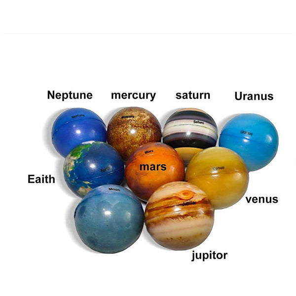 Stress Relief Ball Planets (Neptune - Dark Blue) / Balle antistress planétaire (Neptune - Bleu foncé)