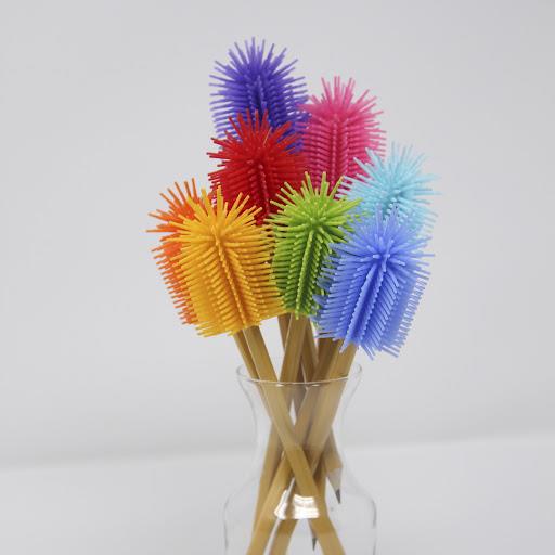 Spike Pencil Tops (Yellow)