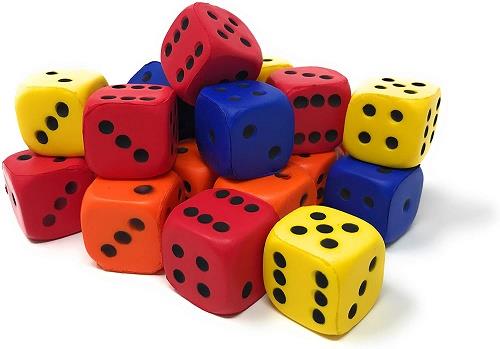 Stress Relief Dice (Dark Blue)