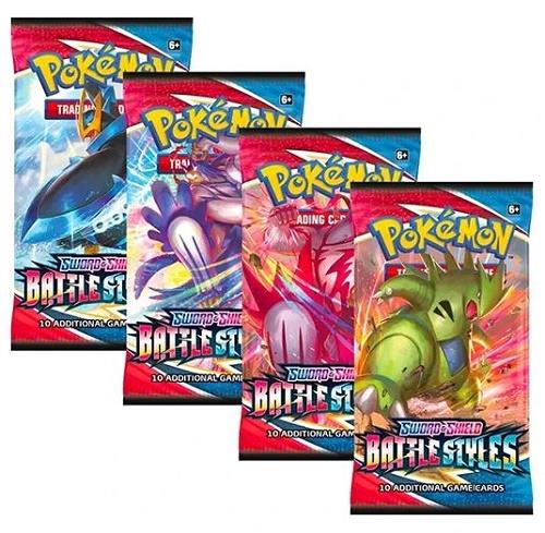 Pokemon Battle Styles Booster Packs
