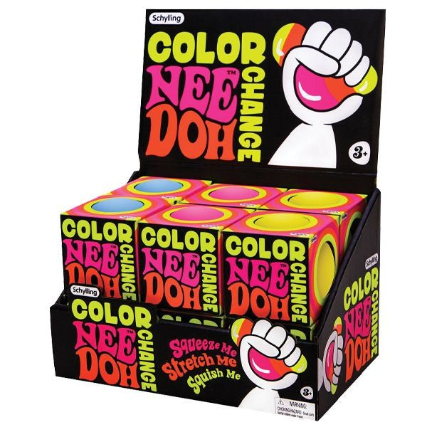 Nee Doh Color Change (Yellow) - Balle antistress changement de couleur (jaune)