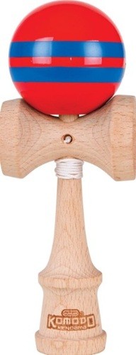 Komodo Kendama (Red/Blue) / (Rouge/Bleu)