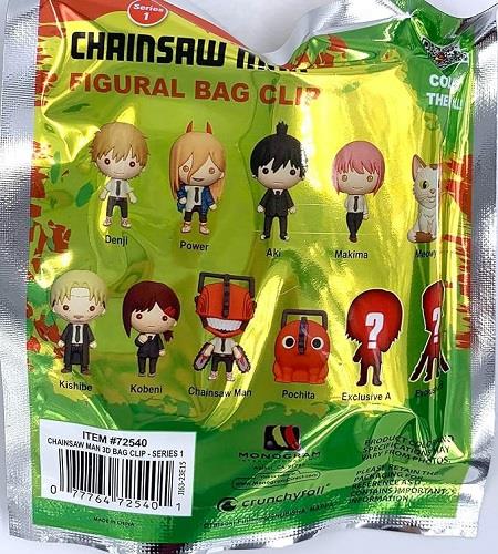 Chainsaw Man Figural Bag Clip