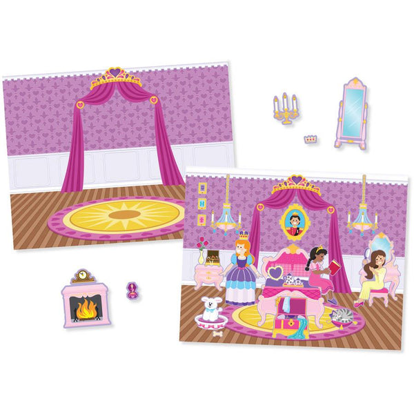 Melissa & Doug Reusable Sticker Pad Princess Castle - Cahier d'autocollants réutilisables Château de princesse