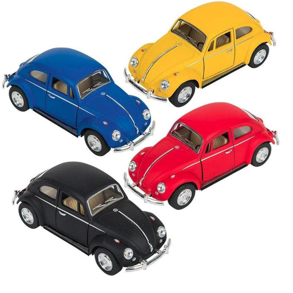 Diecast Volkswagen Classic Bug Car Yellow