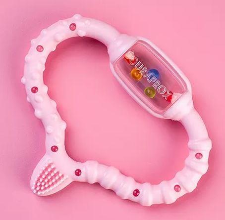 Curaprox Teething Ring - Pink