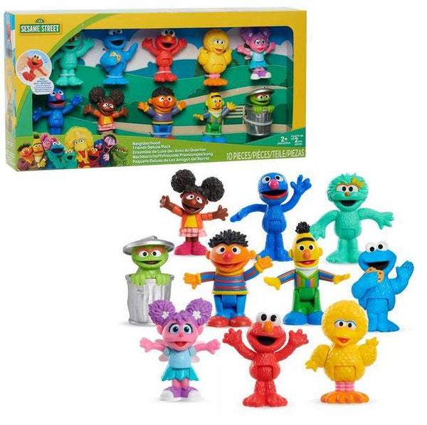 Sesame Street Neighborhood Friends Deluxe Pack