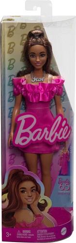 Barbie Fashion Pink Frills Dress Doll