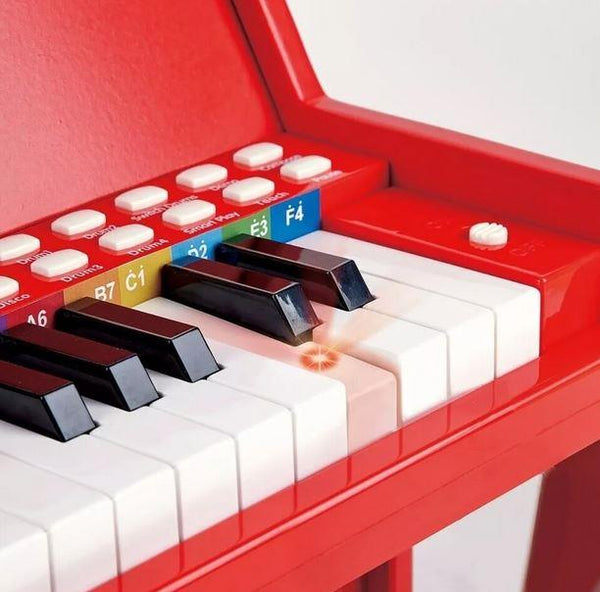 Hape Red Piano Learn with Lights (Montreal, In-store or pick-up ONLY)